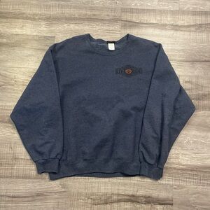 Harley-Davidson Dark Blue Crewneck Sweater